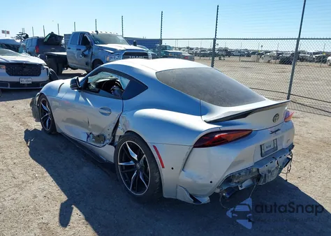 2021 Toyota Gr Supra 3.0 Premium из США, поврежденный, VIN WZ1DB0C04MW037886